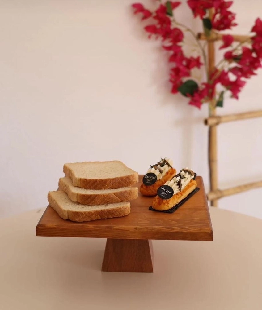 سرویس پذیرایی3تکه تمام چوب برند JUSTWOOD ترکیه