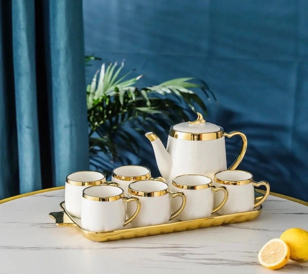 سرویس چای خوری چینی 9پارچه 6نفرترکیه