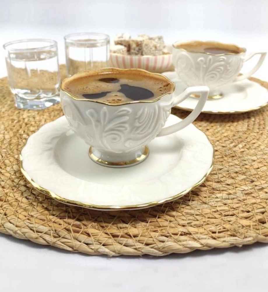 سرویس چای خوری چینی بونچاینا 6نفره12پارچه برندایپک ترکیه