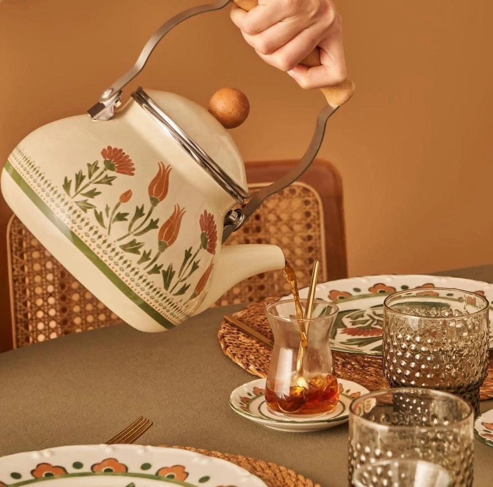 سرویس صبحانه خوری چینی 6نفر 31پارچه برند بلامزون ترکیه